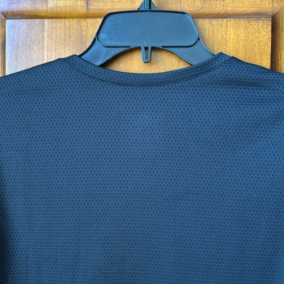 Ladies Adidas Black Long Sleeve V-Neck Shirt - Picture 8 of 9